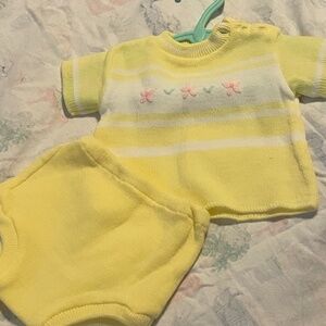 Vintage Infant Sweater Set